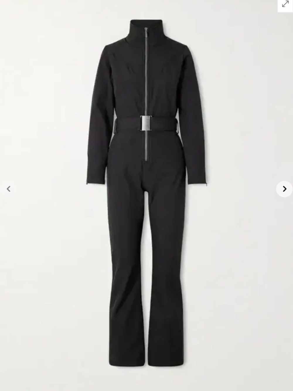 We Norwegians size Large L western fringe belted ski suit black nwt - Picture 2 of 10